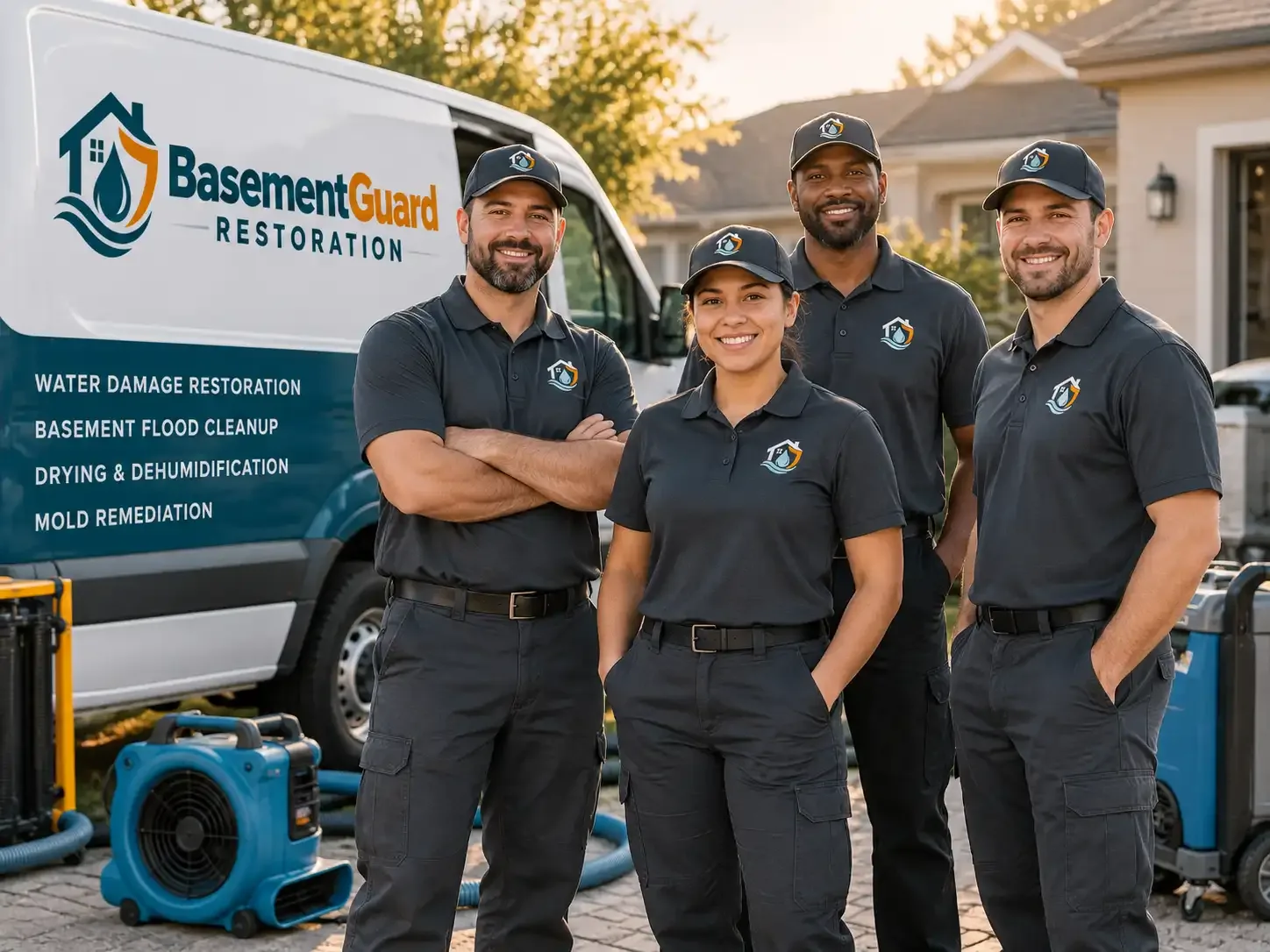 Basement Water Damage Restoration company in Mount Airy, LA